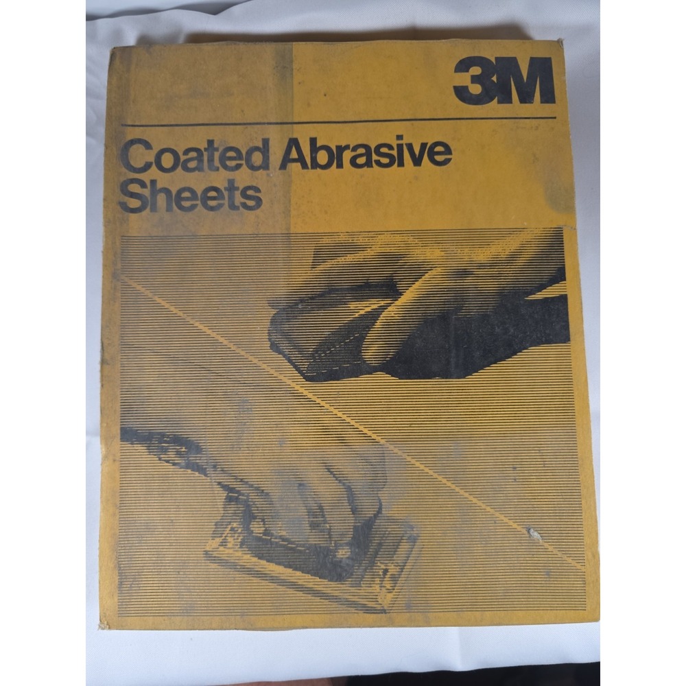 3M Production Fre-Cut Gold 100-A Grit Sandpaper 9x11 100 Sheets 02448